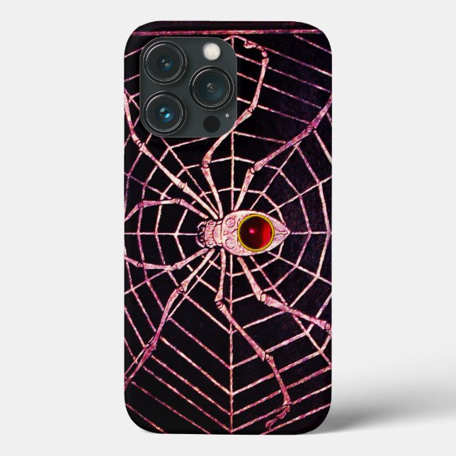 SPIDER OCH WEBBEN Red Ruby Black (Baksida)