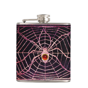 SPIDER OCH WEBBEN Red Ruby Black Fickplunta