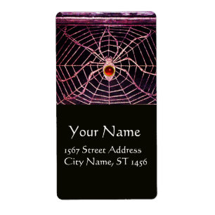 SPIDER OCH WEBBEN Red Ruby Black Fraktsedel