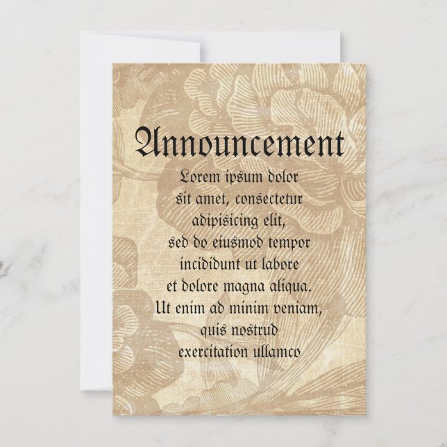 Spider på blomman meddelande (Framsida)