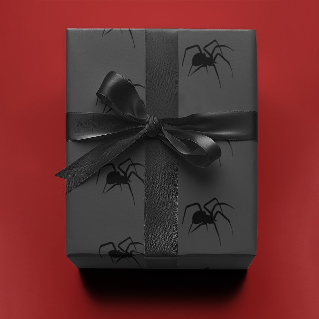 Spider på Grått | Presentpapper (Skapare uppladdad)