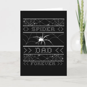 Spider Pappa Forever Ugly Halloween 2021 Spider Kort