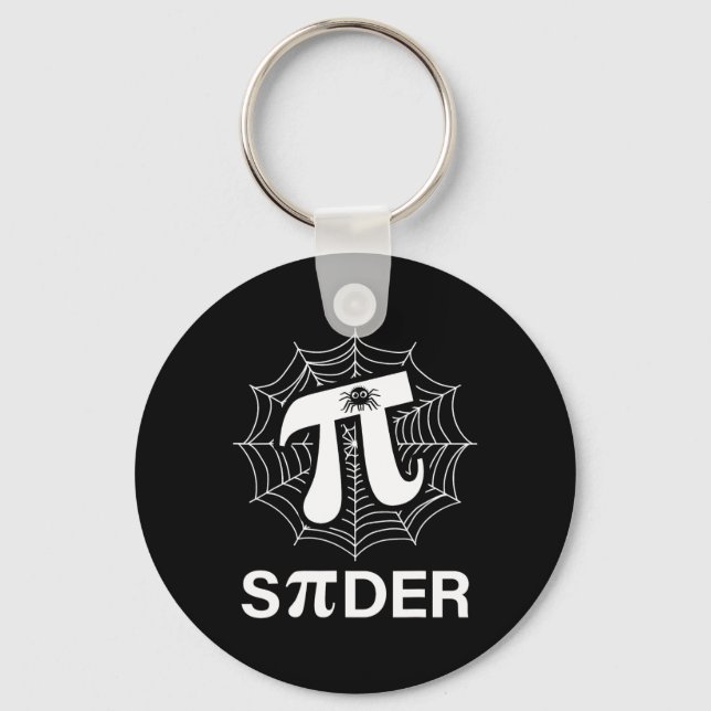 Spider Pi Spider Science Math Teacher Funny Spider Nyckelring (Framsida)