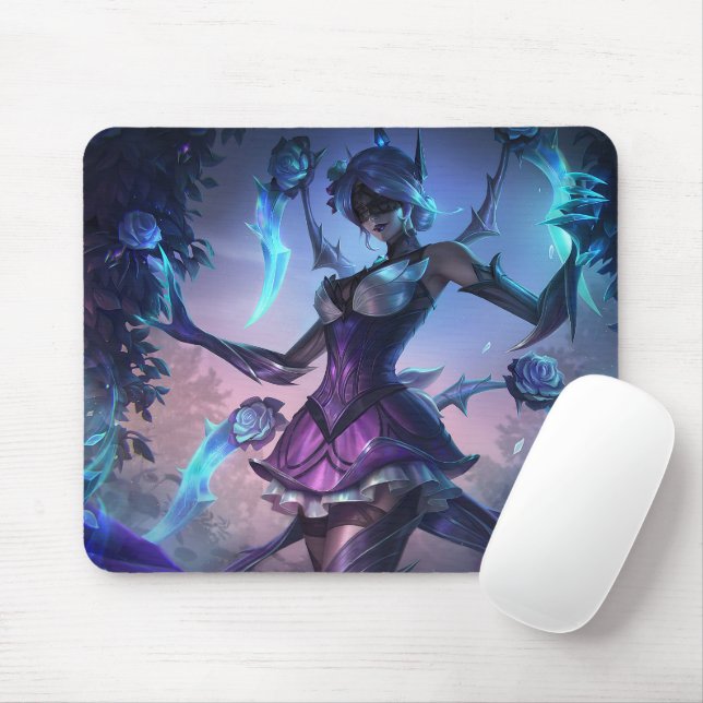 Spider Queen Gaming Mousepad | Gothic Themes desig Musmatta (Med mus)