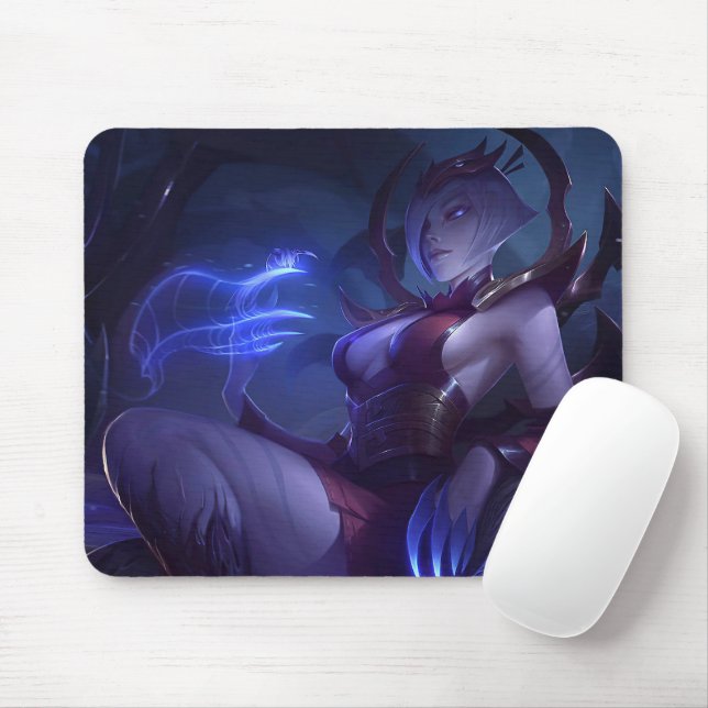Spider Queen Gaming Mousepad | Gothic Themes desig Musmatta (Med mus)