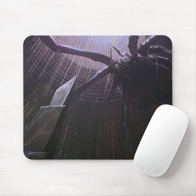 Spider Queen Gaming Mousepad | Gothic Themes desig Musmatta (Med mus)