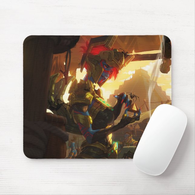 Spider Queen Gaming Mousepad | Gothic Themes desig Musmatta (Med mus)