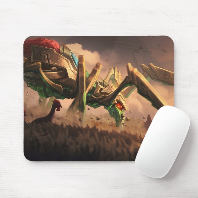 Spider Queen Gaming Mousepad | Gothic Themes desig Musmatta (Med mus)
