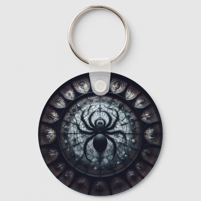 Spider Queen Keychain Nyckelring (Framsida)