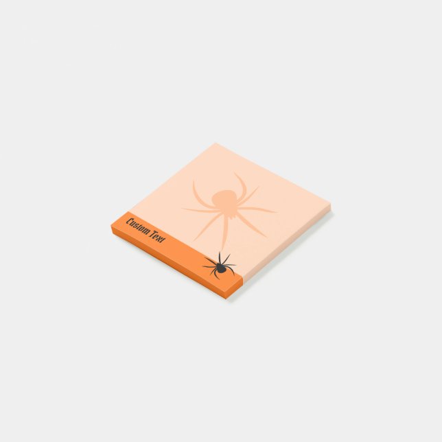 Spider Silhouette Post-it Block (Vinklad)