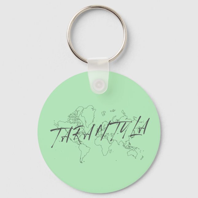 Spider Spirit – Bold Nature-Inspired Design Nyckelring (Framsida)