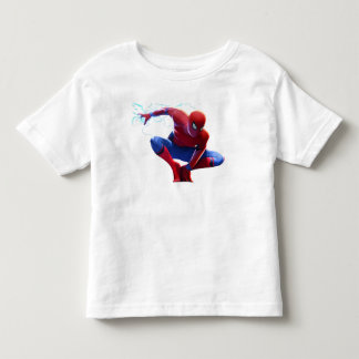 Spider Superhjälte Action Pose Barn T-Shirt