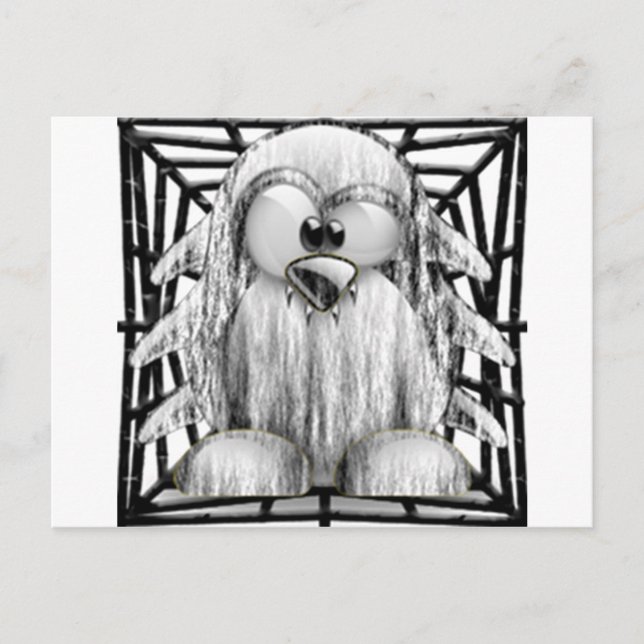 Spider Tux Vykort (Framsida)