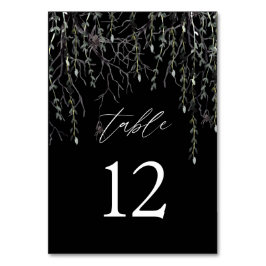 Spider & Twigs Halloween Bordsnummer