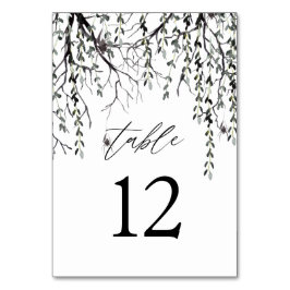 Spider & Twigs Halloween-White Bordsnummer