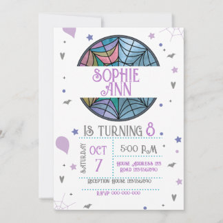 Spider Web Invitation Inbjudningar