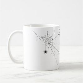 spider web net kaffemugg