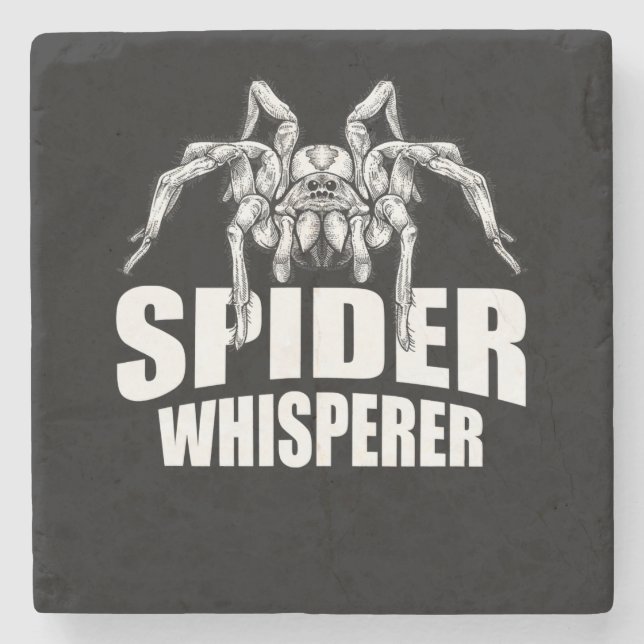 Spider Whisperer Halloween Tarantula Spider Gift Stenunderlägg (Framsidan)