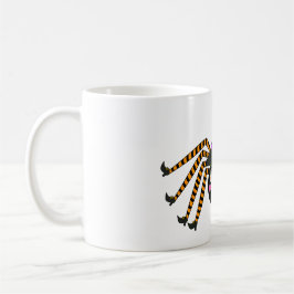 Spider Witch Halloween Kaffemugg