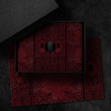 Spider Witch | Mörk Red Fantasy Spindelnät Flouris