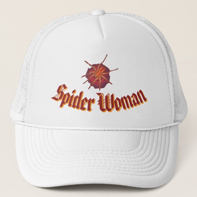 Spider woman keps (Framsida)