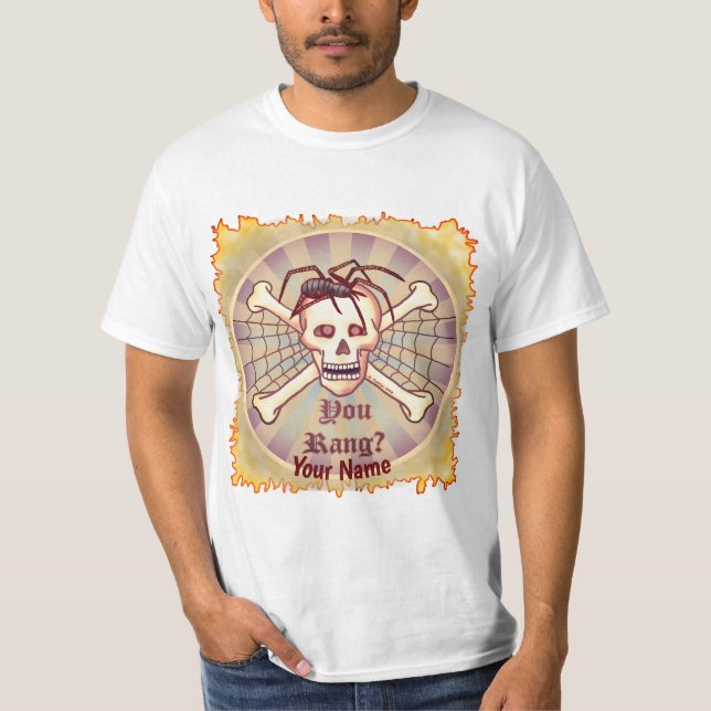 Spider You Rang skull t-shirt (Framsida)