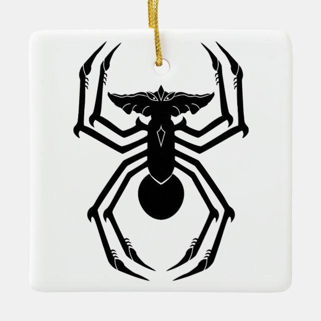 SpiderGremlin Julgransprydnad Keramik (Framsida)