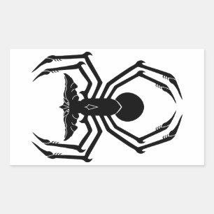 SpiderGremlin Rektangulärt Klistermärke