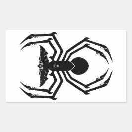 SpiderGremlin Rektangulärt Klistermärke