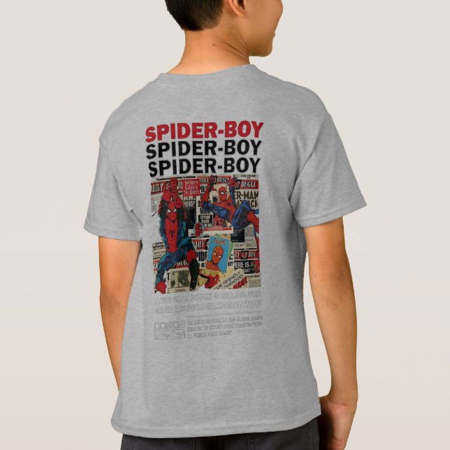spiderman t-shirt (Baksida)