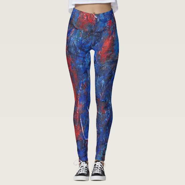 Spidermandamasker Leggings (Framsida)