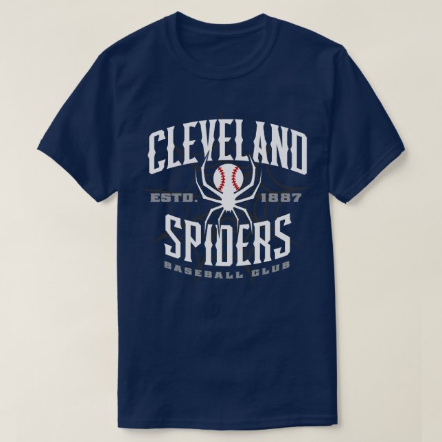 Spiders Baseball T Shirt (Design framsida)