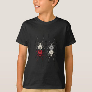 Spiders - Bone White och Fladdermus Black T-Shirt