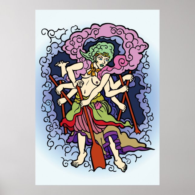 Spiders kapten poster (Framsidan)