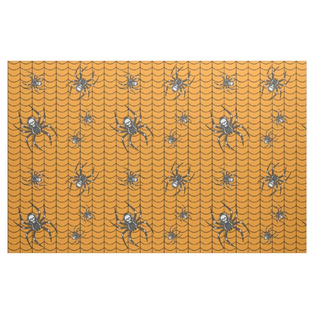 Spiders på Parad Fabric Tyg (Fat Quarter)