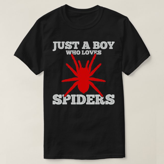 Spiders Spider Tarantulas Gift T Shirt (Design framsida)