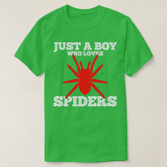 Spiders Spider Tarantulas Gift T Shirt (Design framsida)
