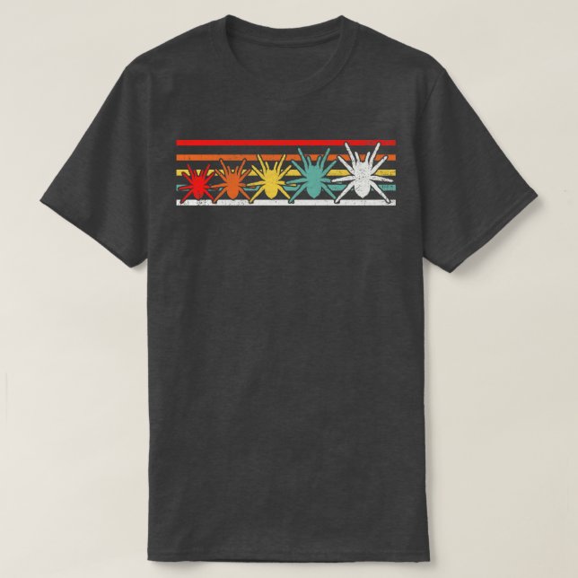 Spiders Tarantula Arachnid T Shirt (Design framsida)