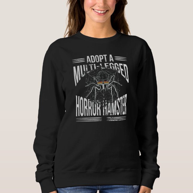 Spiders Tarantula MultiLeged Horror Hamster Spi T Shirt (Framsida)