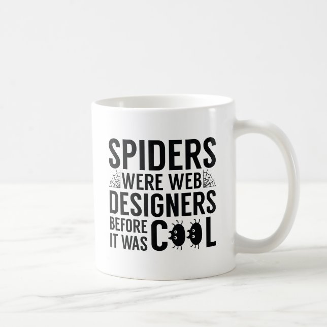 Spiders var Webben designers Kaffemugg (Höger)