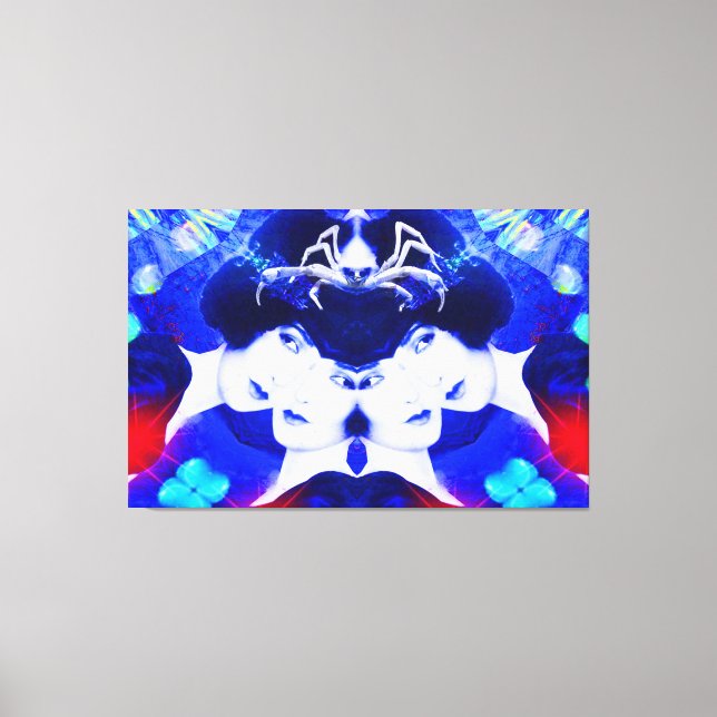 Spiders-Webben Canvastryck (Framsida)