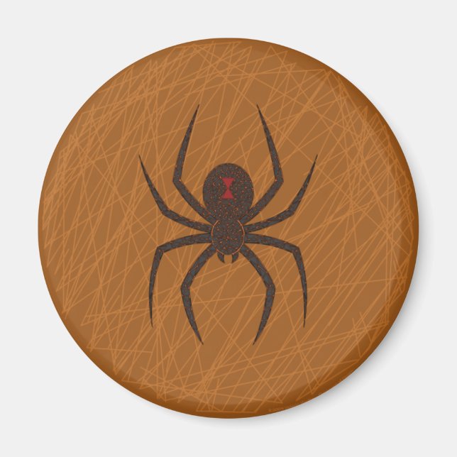 Spiders Webben Magnet (Framsidan)
