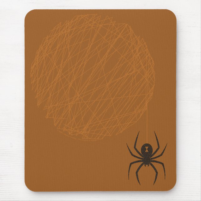 Spiders Webben Mousepad Musmatta (Framsidan)
