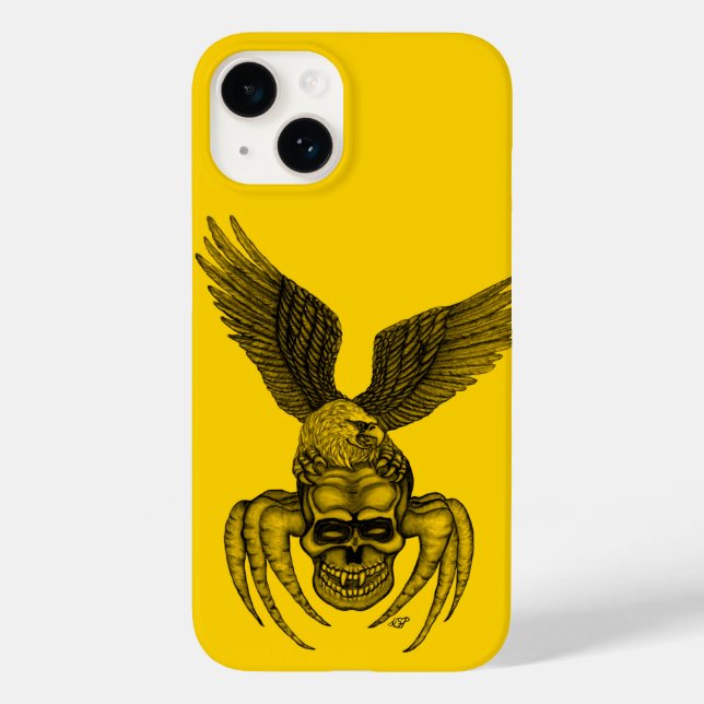 Spiderskalle med Eagle (Baksida)