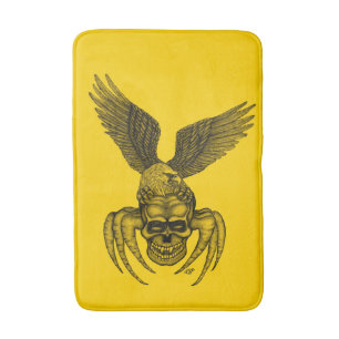 Spiderskalle med Eagle Badrumsmatta