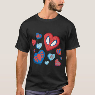 Spidey Hearts Valentines day T Shirt
