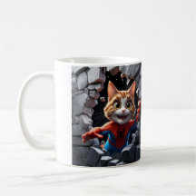 Spidy-Cat mugg