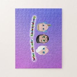 Spiel mit mir Puzzel groß Pussel