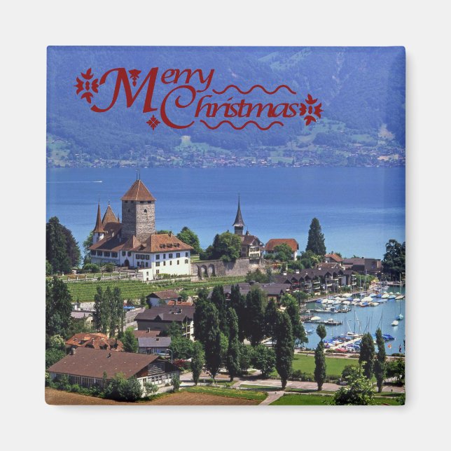 Spiez, av Sjö Thun Magnet (Framsidan)