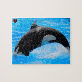 Spiggbrickor Orca eller Späckhuggare Pussel